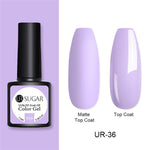 Top Coat Color Gel Nail